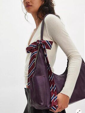 Free People Weho Slouchy Tote Bag Espresso